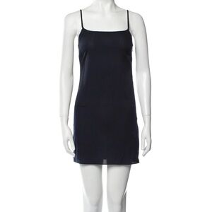 Needle & Thread Navy Midi Slip Dress